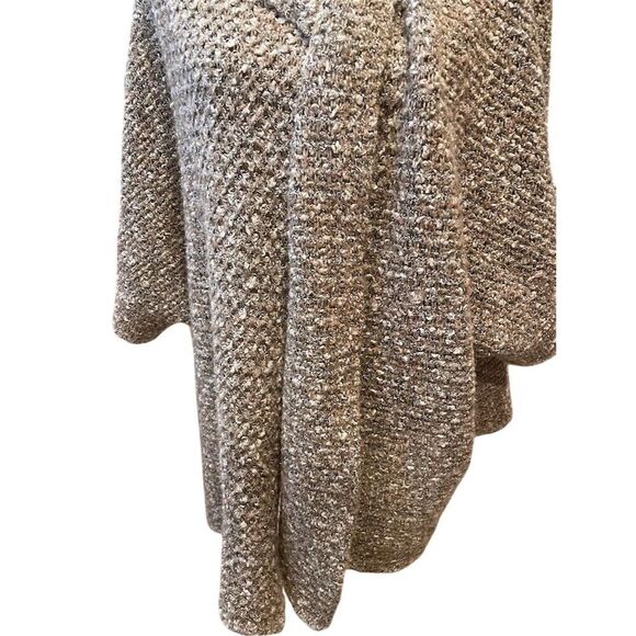 Lane Bryant Women's Plus Size 22 Tan Chunky Knit Cardigan Sweater Short Sleeve - Picture 2 of 8